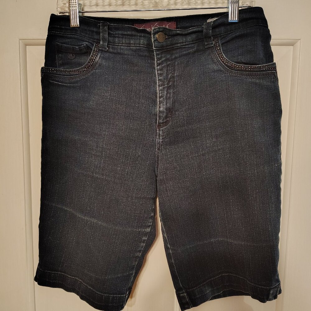 Blue jean shorts